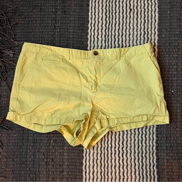 GAP Pants - Gap - Neon Yellow Shorts